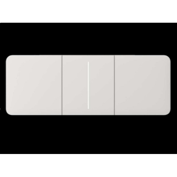 BUTON ALB CENTRAL PENTRU LIGHTSWITCH COMBINAT - CENTERBUTTON 1-GANG/2-WAY (WHT)