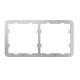 RAMA CU 2 POZITII PENTRU LIGHTSWITCH COMBINAT - FRAME 2 SEATS RAMA CU 2 POZITII PENTRU LIGHTSWITCH COMBINAT - FRAME 2 SEATS