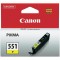 CANON CLI-551Y YELLOW INKJET CARTIDGE