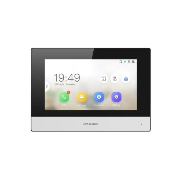 MONITOR COLOR 7", 2 FIRE, WI-FI, NEGRU - DS-KH6320Y-WTE2 MONITOR COLOR 7", 2 FIRE, WI-FI, NEGRU - DS-KH6320Y-WTE2
