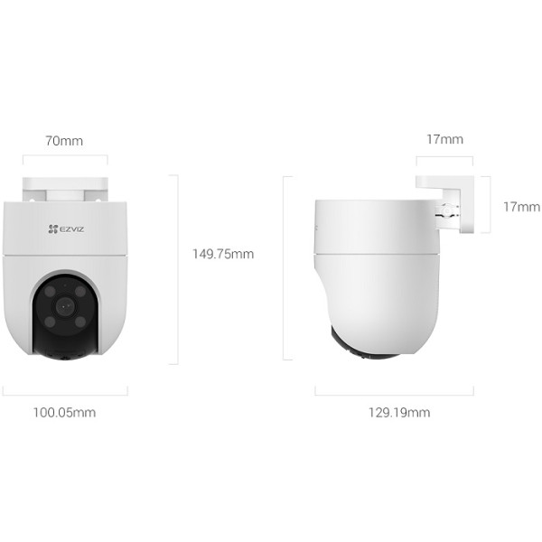 CAMERA PAN & TILT 4MP IR 30M LENTILA 4MM - CS-H8c (4MP,4mm) CAMERA PAN & TILT 4MP IR 30M LENTILA 4MM - CS-H8c (4MP,4mm)