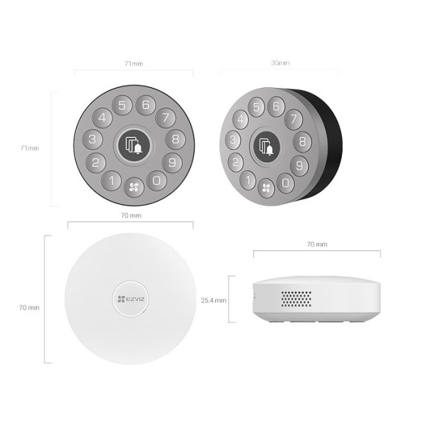 YALA DL01S CU TASTATURA DL01CP SI HOME GATEWAY A3 - CS-DL01S/DL01CP/A3 YALA DL01S CU TASTATURA DL01CP SI HOME GATEWAY A3 - CS-DL01S/DL01CP/A3