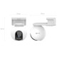 CAMERA PAN & TILT WI-FI PE BATERIE, 4MP IR 15M 4MM - CS-HB8 (4MP) CAMERA PAN & TILT WI-FI PE BATERIE, 4MP IR 15M 4MM - CS-HB8 (4MP)