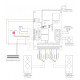 CENTRALA DE CONTROL ACCES - 1 USA BIDIRECTIONALA - SK-DOOR PLUS CENTRALA DE CONTROL ACCES - 1 USA BIDIRECTIONALA - SK-DOOR PLUS