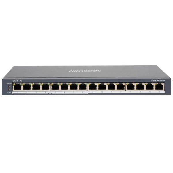 SWITCH CU 16 PORTURI GIGABIT (8 POE) - DS-3E0516P-O SWITCH CU 16 PORTURI GIGABIT (8 POE) - DS-3E0516P-O