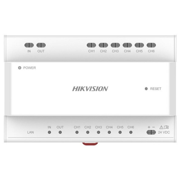 DISTRIBUITOR CU 6 PORTURI PENTRU SISTEME CU 2 FIRE - DS-KAD706Y-S DISTRIBUITOR CU 6 PORTURI PENTRU SISTEME CU 2 FIRE - DS-KAD706Y-S