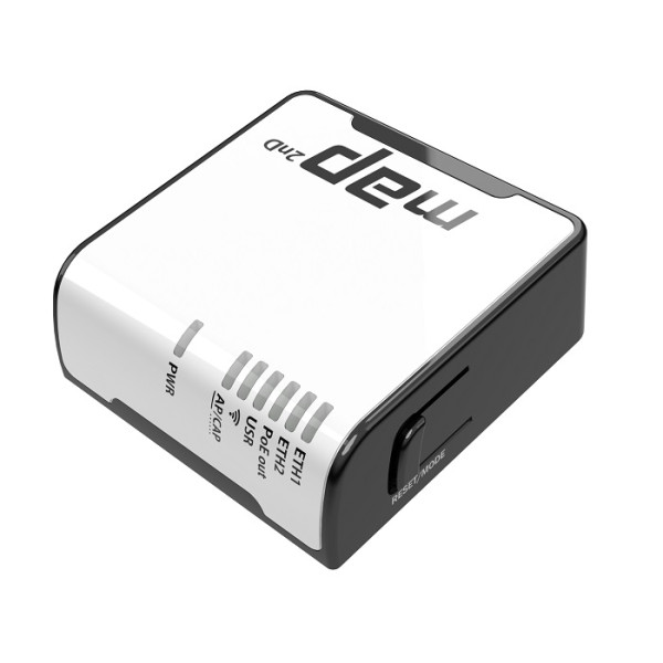 ACCESS POINT B/G/N, 2 X RJ-45 - mAP2nD ACCESS POINT B/G/N, 2 X RJ-45 - mAP2nD
