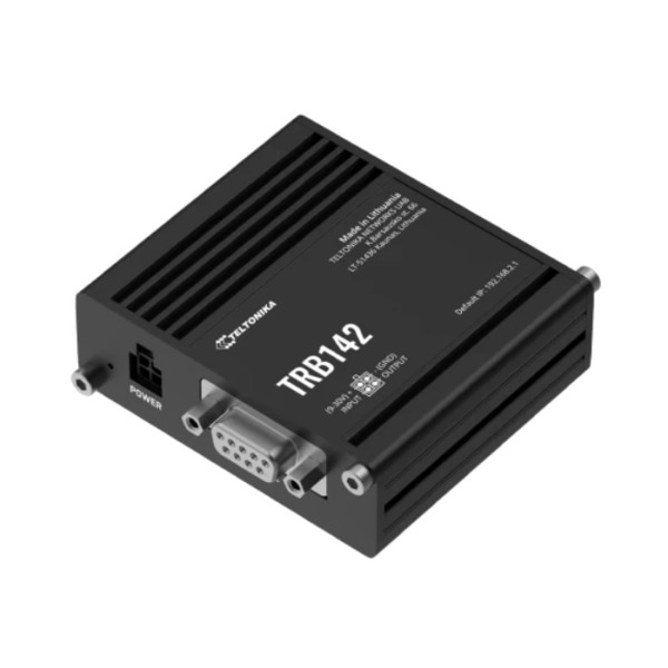 TRB142 - GATEWAY LTE CAT 1 RS232 TRB142 - GATEWAY LTE CAT 1 RS232