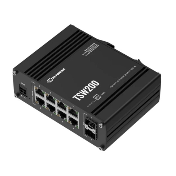TSW200 - SWITCH POE+ 8 PORTURI GBE, 2 PORTURI SFP TSW200 - SWITCH POE+ 8 PORTURI GBE, 2 PORTURI SFP