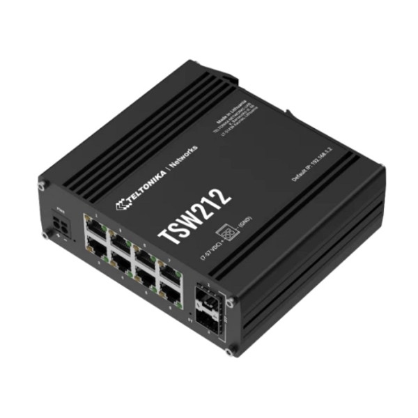 TSW212 - SWITCH MANAGED, 8 PORTURI GBE, 2 PORTURI TSW212 - SWITCH MANAGED, 8 PORTURI GBE, 2 PORTURI