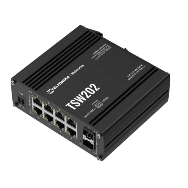 TSW202 - SWITCH POE+ MANAGED, 8 PORTURI GBE, 2 POR TSW202 - SWITCH POE+ MANAGED, 8 PORTURI GBE, 2 POR