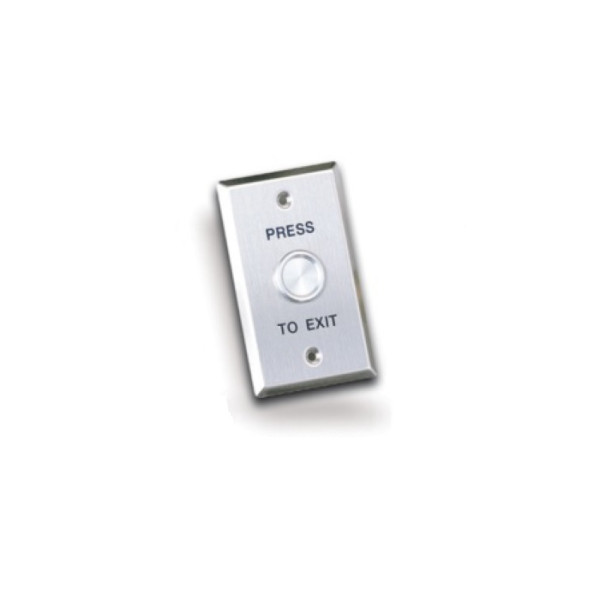 BUTON EXIT CU SWITCH DIN ALUMINIU, NO - PB-038C BUTON EXIT CU SWITCH DIN ALUMINIU, NO - PB-038C