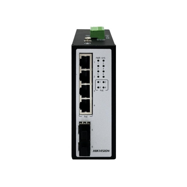 SWITCH FULL MANAGED, 6 PORTURI GB (4 POE, 2 SFP) - DS-3T2506P SWITCH FULL MANAGED, 6 PORTURI GB (4 POE, 2 SFP) - DS-3T2506P