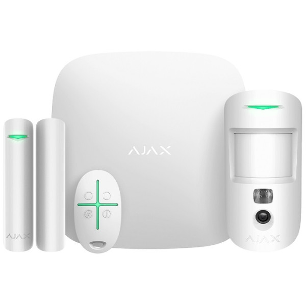KIT AJAX HUB2 + MOTIONCAM - STARTERKIT CAM (WHT) KIT AJAX HUB2 + MOTIONCAM - STARTERKIT CAM (WHT)