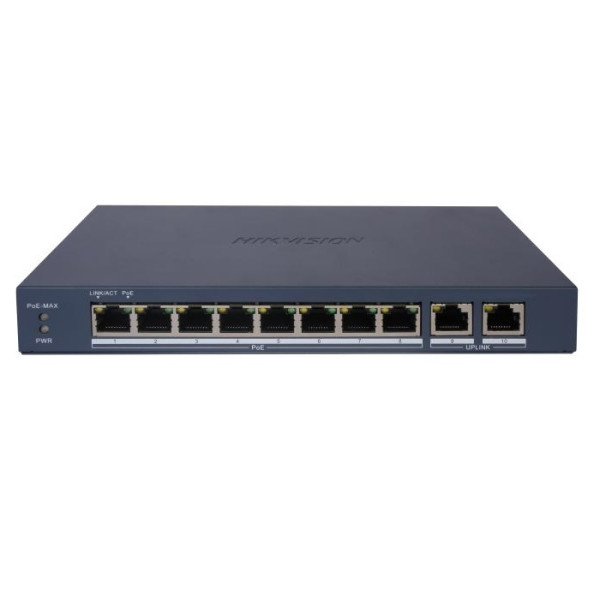 SWITCH SMART MANAGED CU 10 PORTURI G (8 POE) - DS-3E1510P-EI/M(B) SWITCH SMART MANAGED CU 10 PORTURI G (8 POE) - DS-3E1510P-EI/M(B)