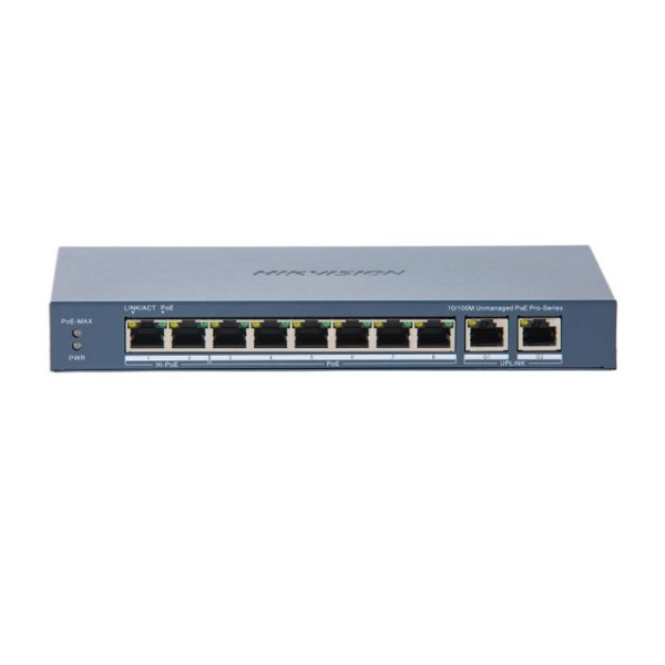 SWITCH UNMANAGED CU 10 PORTURI (8 POE) - DS-3E0310HP-E(C) SWITCH UNMANAGED CU 10 PORTURI (8 POE) - DS-3E0310HP-E(C)
