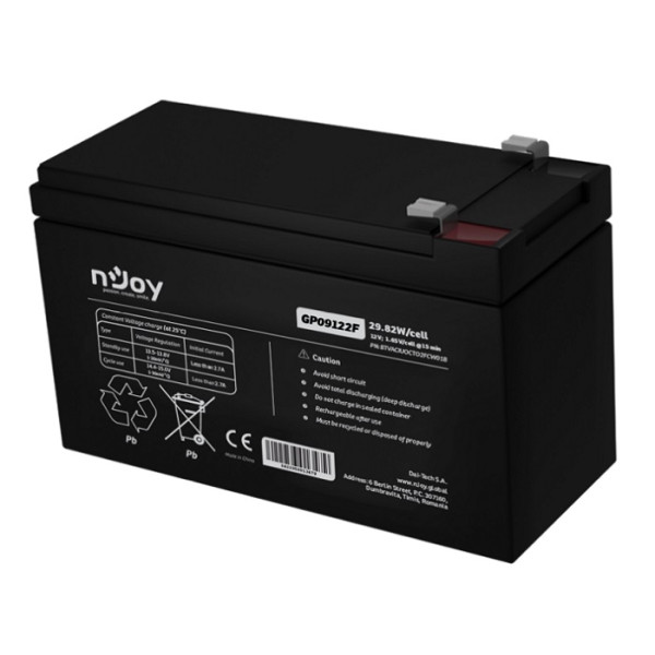 ACUMULATOR UPS, 12V, F2 (T2), PB-ACID AGM - GP09122F