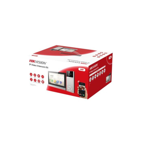 KIT VIDEOINTERFONIE IP PENTRU 2 INCUIETORI - DS-KIS613-S KIT VIDEOINTERFONIE IP PENTRU 2 INCUIETORI - DS-KIS613-S