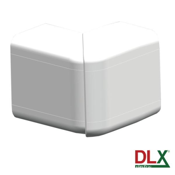 Unghi exterior ajustabil pentru canal cablu 102x50 mm - DLX DLX-102-02 Unghi exterior ajustabil pentru canal cablu 102x50 mm - DLX DLX-102-02