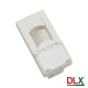 Panel cu o fereastra Keystone Jack 45x22.5 mm - DLX DLX-245-50 Panel cu o fereastra Keystone Jack 45x22.5 mm - DLX DLX-245-50