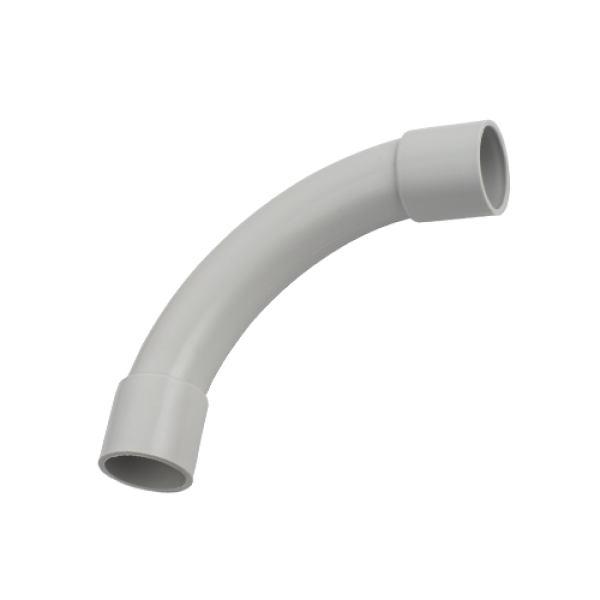 Cot 90Â° pentru tub PVC D20 - DLX TRP-821-20
