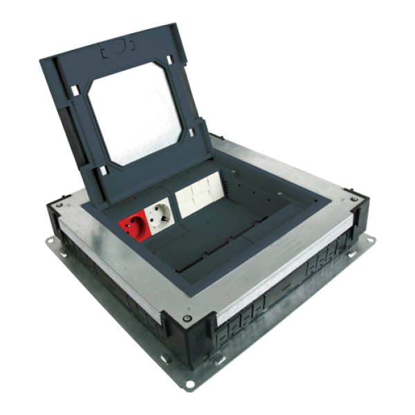 Doza de pardoseala in carcasa metalica - DLX UBS-890-10