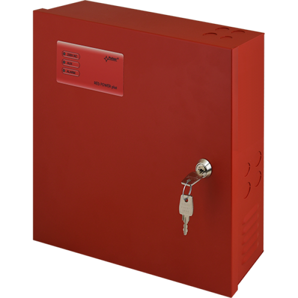 Sursa de alimentare EN 54-4, 27.6V/4.6A, cutie metalica cu loc acumulatori 2x7Ah/12V - PULSAR EN54C-5A7 Sursa de alimentare EN 54-4, 27.6V/4.6A, cutie metalica cu loc acumulatori 2x7Ah/12V - PULSAR EN54C-5A7