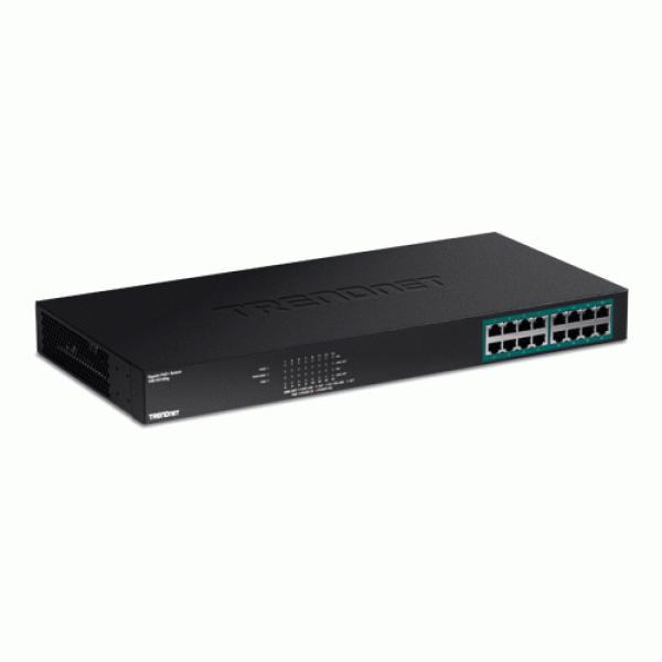 Switch 16 porturi Gigabit PoE+ 246W - TRENDnet TPE-TG160G Switch 16 porturi Gigabit PoE+ 246W - TRENDnet TPE-TG160G