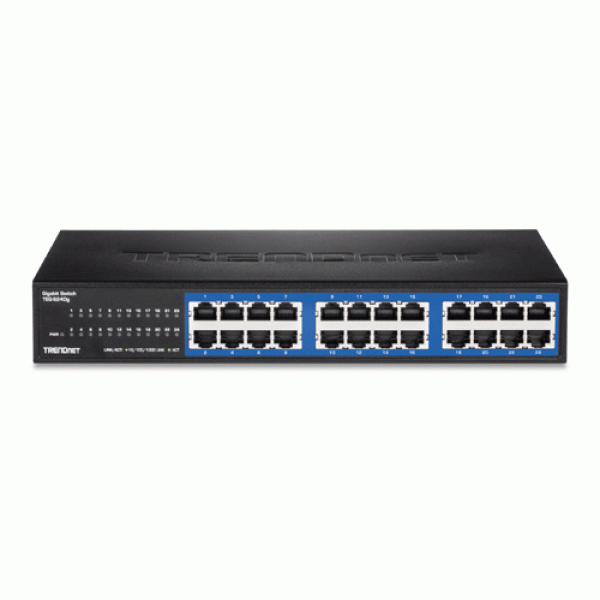 Switch GREENnet 24 porturi Gigabit - TRENDnet TEG-S24DG Switch GREENnet 24 porturi Gigabit - TRENDnet TEG-S24DG