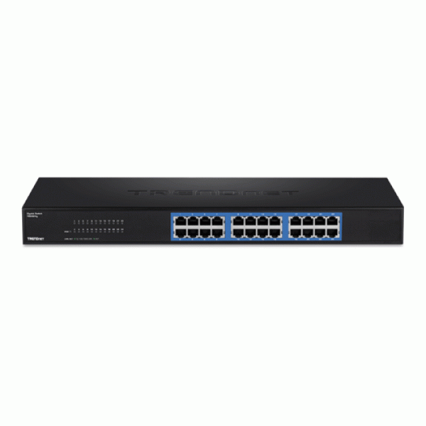 Switch GREENnet rack mount 24 porturi Gigabit - TRENDnet TEG-S24G Switch GREENnet rack mount 24 porturi Gigabit - TRENDnet TEG-S24G