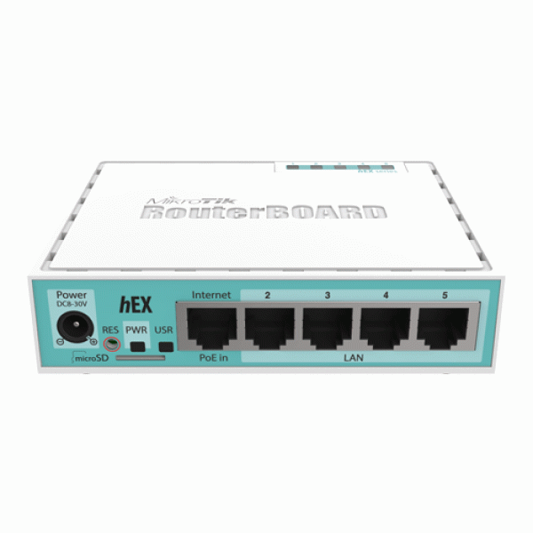 Router hEX, 5 x Gigabit, RouterOS L4 - Mikrotik RB750Gr3 Router hEX, 5 x Gigabit, RouterOS L4 - Mikrotik RB750Gr3