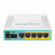 Router hEX PoE, 5 x Gigabit 4 PoE, 1 x SFP, RouterOS L4 - Mikrotik RB960PGS
