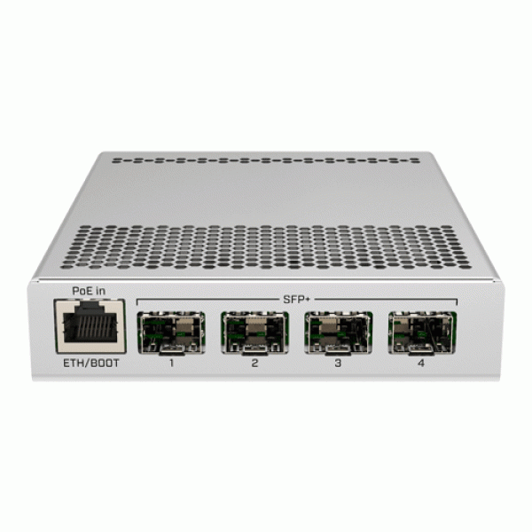 Smart Switch, 1 x Gigabit, 4 x SFP+ 10Gbps - Mikrotik CRS305-1G-4S+IN Smart Switch, 1 x Gigabit, 4 x SFP+ 10Gbps - Mikrotik CRS305-1G-4S+IN