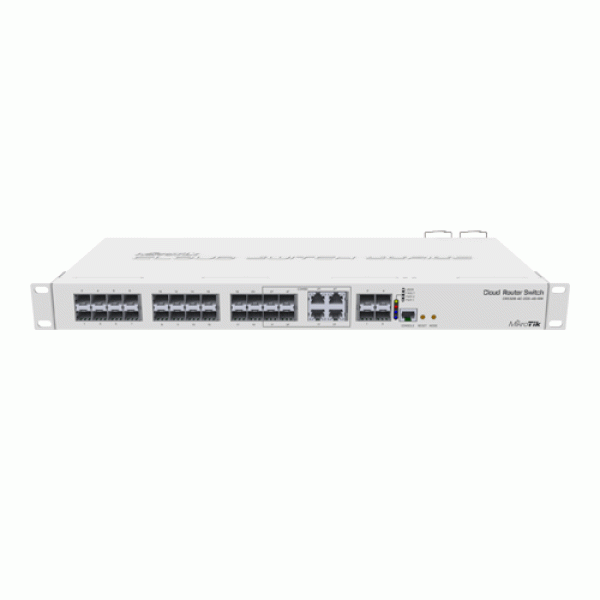 Management Switch 20 x SFP, 4 x SFP+, 4 x Combo (Gigabit sau SFP) - Mikrotik CRS328-4C-20S-4S+RM Management Switch 20 x SFP, 4 x SFP+, 4 x Combo (Gigabit sau SFP) - Mikrotik CRS328-4C-20S-4S+RM