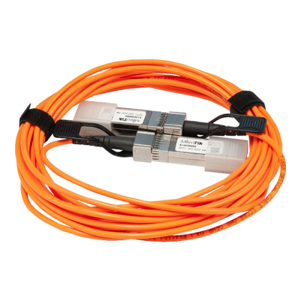 Cablu optic SFP+ 10G, 5m - Mikrotik S+AO0005 Cablu optic SFP+ 10G, 5m - Mikrotik S+AO0005