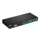 Switch 8 porturi Gigabit Long Range 200m PoE+ - TRENDnet TPE-LG80 Switch 8 porturi Gigabit Long Range 200m PoE+ - TRENDnet TPE-LG80
