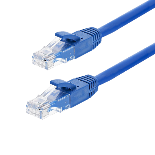 Patch cord Gigabit UTP cat6, LSZH, 5.0m, albastru - ASYTECH Networking TSY-PC-UTP6-5M-B