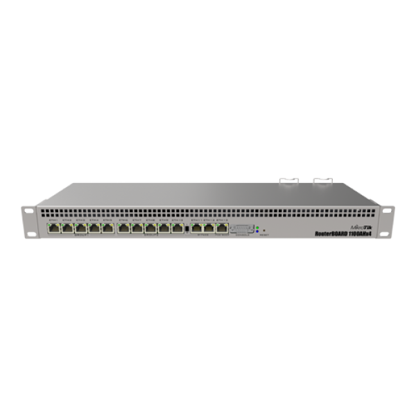 Cloud Core Router, 4 x SFP+, 13 x Gigabit, 16GB RAM, RouterOS L6, 1U - MikroTik CCR2116-12G-4S+
