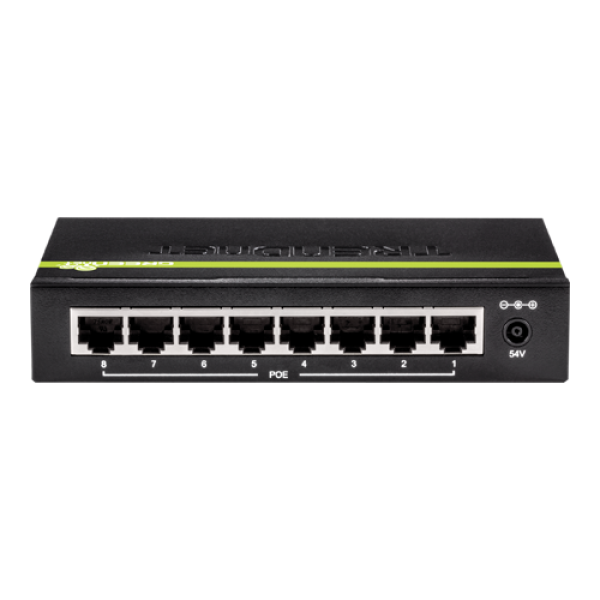 Switch 8 porturi Gigabit PoE/PoE+ 61W - TRENDnet TPE-TG82G Switch 8 porturi Gigabit PoE/PoE+ 61W - TRENDnet TPE-TG82G