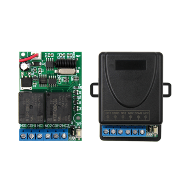 Set radio comanda - 2 relee 433MHz CSR-807Y2 Set radio comanda - 2 relee 433MHz CSR-807Y2