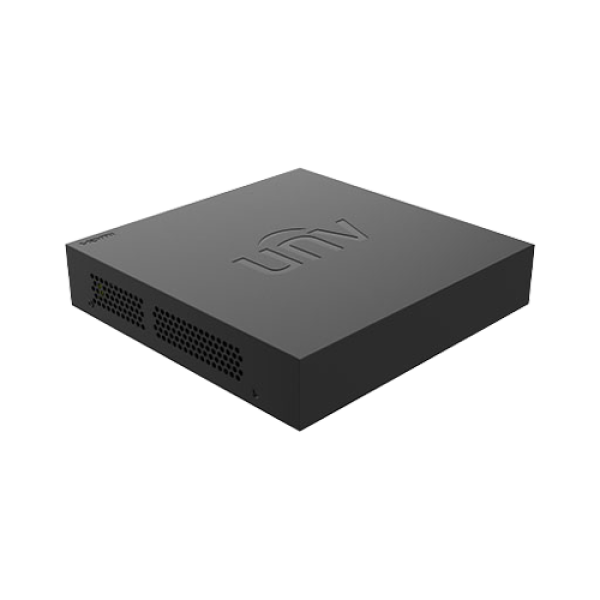 XVR 4 canale AnalogHD 2MP + 2 ch IP max. 6MP, H.265 - UNV XVR301-04F