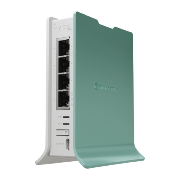 hAP ax lite, RouterOS licenta 4, 4 x Gigabit, NAND, 2.4GHz, USB type C - MikroTik L41G-2axD