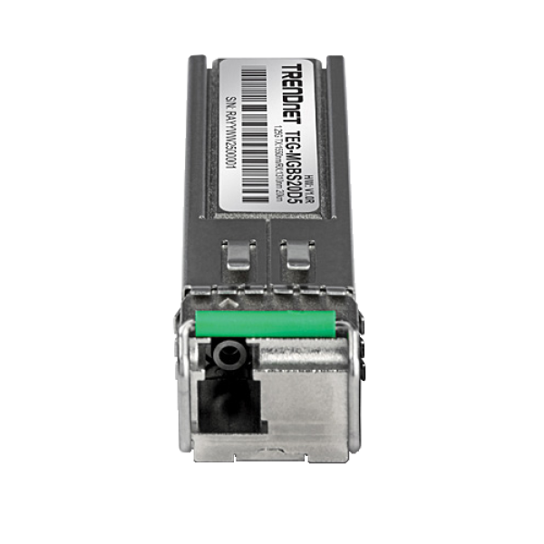 Modul SFP Dual Wavelength Single-Mode Simplex LC, 1.25G, RX:1310nm/TX:1550nm, 20Km - TRENDnet TEG-MGBS20D5 Modul SFP Dual Wavelength Single-Mode Simplex LC, 1.25G, RX:1310nm/TX:1550nm, 20Km - TRENDnet TEG-MGBS20D5