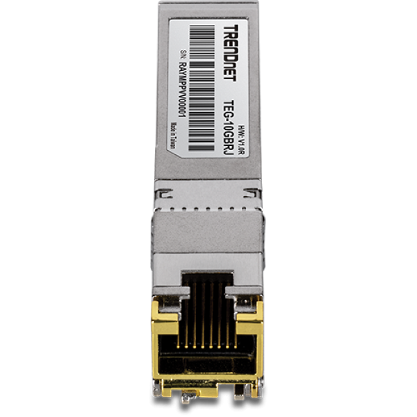 Modul RJ45 SFP+, 1/2.5/5/10G, 100/50/50/30m - TRENDnet TEG-10GBRJ Modul RJ45 SFP+, 1/2.5/5/10G, 100/50/50/30m - TRENDnet TEG-10GBRJ