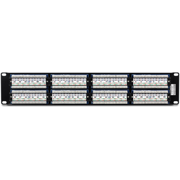 Patch Panel 48 porturi RJ45 UTP 19', Cat5/5e - TRENDnet TC-P48C5E Patch Panel 48 porturi RJ45 UTP 19', Cat5/5e - TRENDnet TC-P48C5E