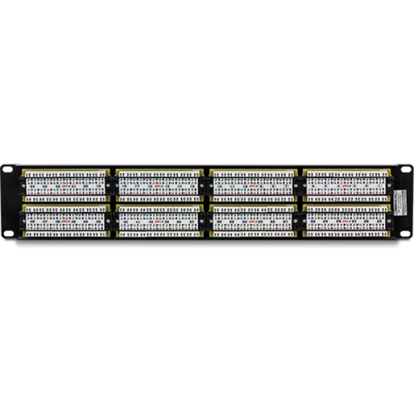 Patch Panel 48 porturi RJ45 UTP, Cat6 - TRENDnet TC-P48C6 Patch Panel 48 porturi RJ45 UTP, Cat6 - TRENDnet TC-P48C6