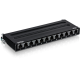 Patch Panel Wall Mount, 12 porturi RJ45 UTP, Cat6a, Ecranat, 0.5U - TRENDnet TC-P12C6AS Patch Panel Wall Mount, 12 porturi RJ45 UTP, Cat6a, Ecranat, 0.5U - TRENDnet TC-P12C6AS