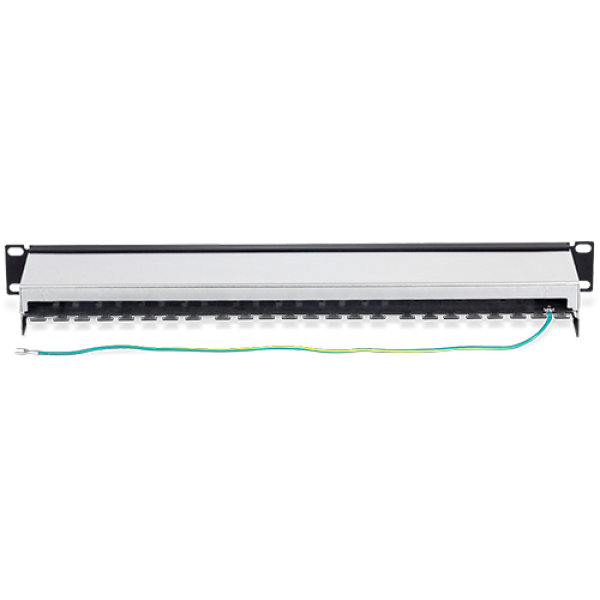 Patch Panel 24 porturi RJ45, Cat6a, Ecranat, 1U - TRENDnet TC-P24C6AS Patch Panel 24 porturi RJ45, Cat6a, Ecranat, 1U - TRENDnet TC-P24C6AS