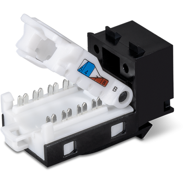 Mufa RJ-45 UTP Cat.6 tool-less, neagra - TRENDnet TC-K25C6BK Mufa RJ-45 UTP Cat.6 tool-less, neagra - TRENDnet TC-K25C6BK