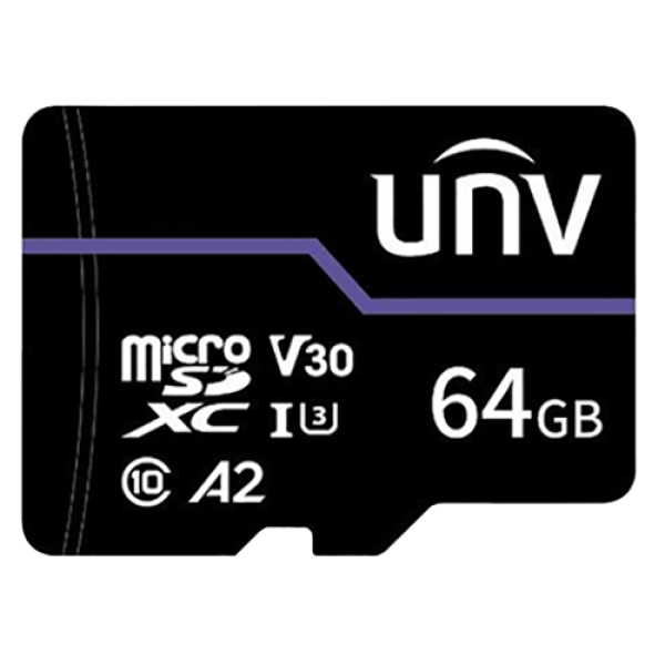 Card memorie 64GB, PURPLE CARD - UNV TF-64G-T Card memorie 64GB, PURPLE CARD - UNV TF-64G-T